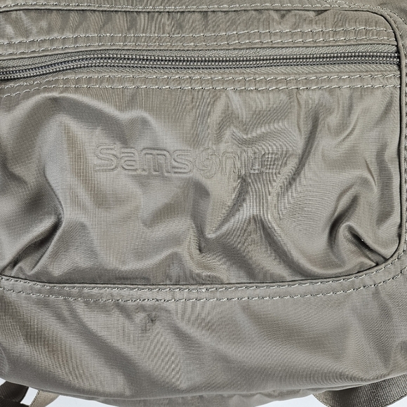 SAMSONITE Nylon Backpack Medium Green - Picture 2 of 9